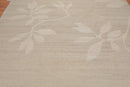 8' x 10' Hand Knotted Ultra Hip Designer Tibetan Flatweave Area Rug Oatmeal