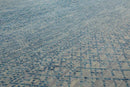 9’ x 12’ Hand Knotted 100% Wool Modern Oriental Area Rug Aqua
