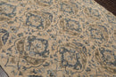 7'5'' x 9'5'' Hand Knotted Handmade 100% Wool Patterned Area Rug Beige