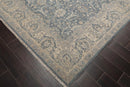 8’ x 10’ Hand Knotted Sand Blast Peshawar 200 KPSI Wool Oriental Area Rug Slate