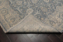 8’ x 10’ Hand Knotted Sand Blast Peshawar 200 KPSI Wool Oriental Area Rug Slate