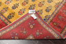 8'3'' x 9'10" Hand Knotted Wool Qashqaai Traditional 300 KPSI Oriental Area Rug Gold