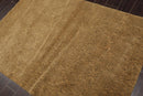4'1'' x 6' Hand Knotted Tibetan 100% Wool Patterned Oriental Area Rug Gold