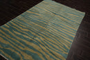 5x7 Turquoise, Mint Hand Knotted Tibetan 100% Wool Michaelian & Kohlberg Modern & Contemporary Oriental Area Rug