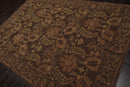 6'1" x 9' Hand Knotted 100% Wool French Aubusson Savonnerie Area Rug Gold