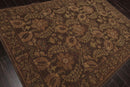 6'1" x 9' Hand Knotted 100% Wool French Aubusson Savonnerie Area Rug Gold