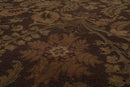 6'1" x 9' Hand Knotted 100% Wool French Aubusson Savonnerie Area Rug Gold