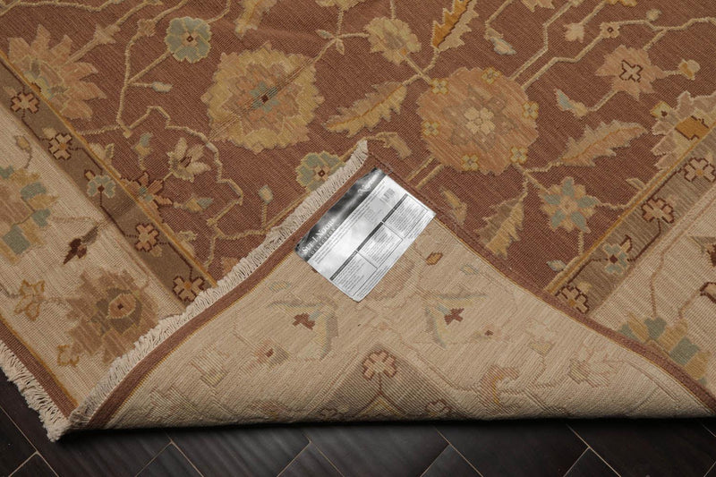 5’10”x8’10" Hand Knotted Wool High Low Pile Sculpted Area Rug