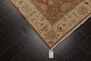 5’10”x8’10" Hand Knotted Wool High Low Pile Sculpted Area Rug