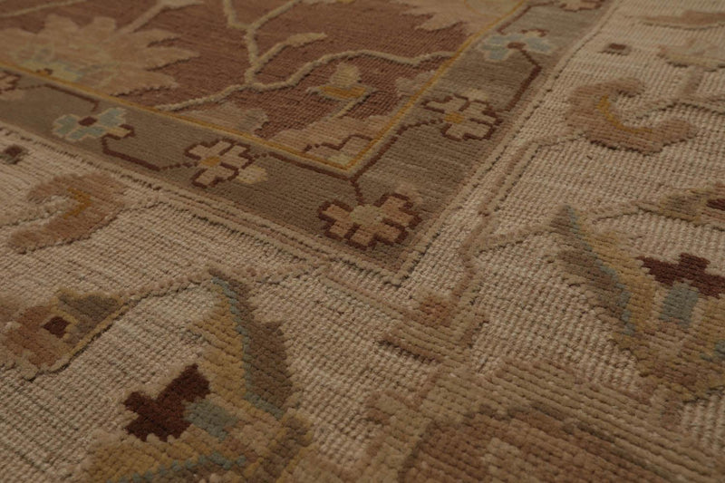 5’10”x8’10" Hand Knotted Wool High Low Pile Sculpted Area Rug