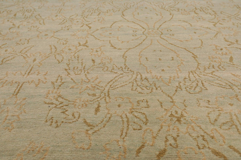 8' x 10'3" Hand Knotted Auth Wool & Silk Tibetan Oriental Area Rug Mint