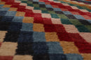 2'9''x12'2'' Runner Red Hand Knotted Tibetan 100% Wool Designer Modern & Contemporary Oriental Area Rug