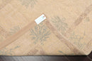 3'11'' x 5'11'' Hand Knotted Tibetan 100% Wool Floral Oriental Area Rug Beige