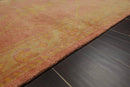 3'1'' x 4'10'' Hand Knotted 100% Wool Oushak Traditional Area Rug Salmon