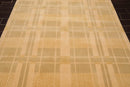 5'11" x 8'8" Hand Knotted Tibetan 100% Wool Hip Designer Area Rug Beige