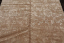 5’6" x 7’5”Hand Knotted 100% Bamboo Silk Tibetan Area Rug Beige