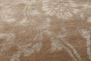 5’6" x 7’5”Hand Knotted 100% Bamboo Silk Tibetan Area Rug Beige