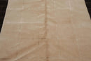 5’ x 8’ Hand Knotted Wool & Silk Modern Designer Tibetan Area Rug Beige
