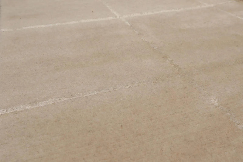 5’ x 8’ Hand Knotted Wool & Silk Modern Designer Tibetan Area Rug Beige