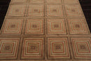 6’ x 8’9” Hand Knotted 100% Wool Modern Tibetan Oriental Area Rug Tan, Beige