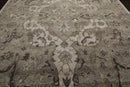 5x8 Hand Tufted Persian 100% Wool Arts and Craft Traditional  Oriental Area Rug Light Gray,Moss Color