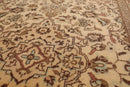 3'4'' x 4'10'' Hand Knotted Wool Kashan Traditional Oriental Area Rug Caramel