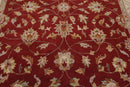 8x10 Rusty Red, Multi  Hand Tufted Hand Made 100% Wool Traditional Oriental Area Rug
