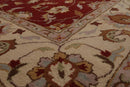 8x10 Rusty Red, Multi  Hand Tufted Hand Made 100% Wool Traditional Oriental Area Rug