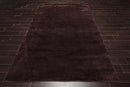 6'x9' Hand Knotted 100% Wool Thick Pile Gabehh Oriental Area Rug Dark Chocolate