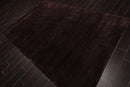 6'x9' Hand Knotted 100% Wool Thick Pile Gabehh Oriental Area Rug Dark Chocolate