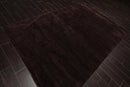 6'x9' Hand Knotted 100% Wool Thick Pile Gabehh Oriental Area Rug Dark Chocolate