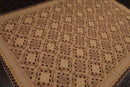 6' x 9' Hand Knotted 100% Wool Traditional Sino Persian Area Rug Tan