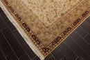 7’5" x 16’ Hand Knotted Palace Runner 150 KPSI Wool Oriental Area Rug Beige