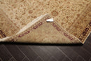 7’5" x 16’ Hand Knotted Palace Runner 150 KPSI Wool Oriental Area Rug Beige