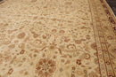 7’5" x 16’ Hand Knotted Palace Runner 150 KPSI Wool Oriental Area Rug Beige