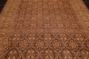 8' x 9'8" Hand Knotted 250 KPSI Distress Finish Afghan Area Rug Brown by Ariana