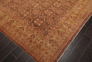 8' x 9'8" Hand Knotted 250 KPSI Distress Finish Afghan Area Rug Brown by Ariana