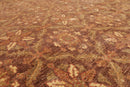 8' x 9'8" Hand Knotted 250 KPSI Distress Finish Afghan Area Rug Brown by Ariana