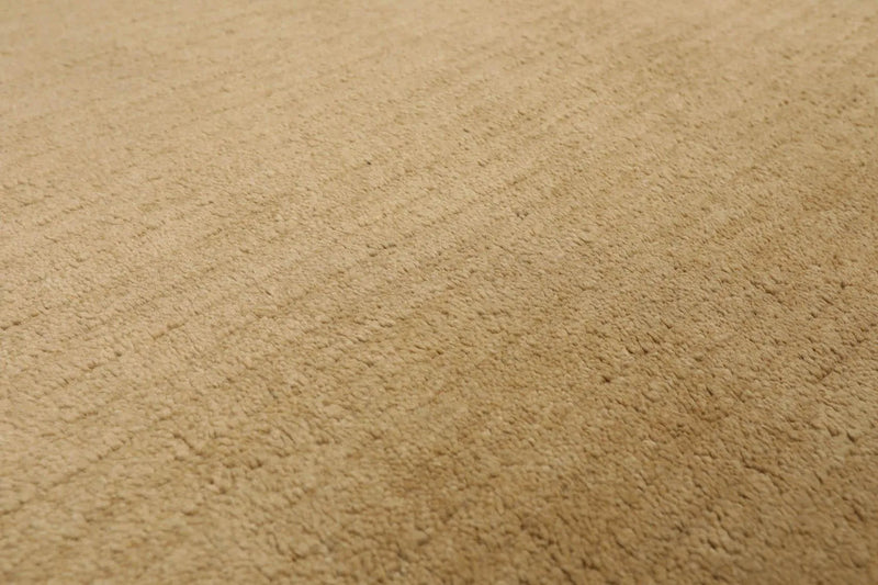 2'10'' x 5' Hand Knotted Tibetan 100% Wool Solid Modern Area Rug Moss