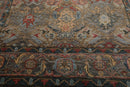 9’2"x12’3” Hand Knotted 100% Wool Herizz Traditional Oriental Area Rug Gray