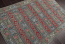 4' x 6' Hand Knotted Tibetan 100% Wool Patterned Oriental Area Rug Celadon