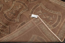 4x6 Taupe Hand Knotted Tibetan Transitional All-Over Wool & Silk Oriental Area Rug
