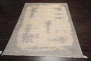 9’x12’ Hand Knotted Designer Tibetan Wool Antique Reproduction Area Rug Beige