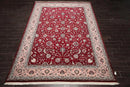 9x12 Burgundy Hand Knotted 300 KPSI Masterpiece Pak 100% Wool Oriental Area Rug