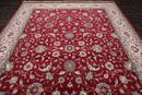 9x12 Burgundy Hand Knotted 300 KPSI Masterpiece Pak 100% Wool Oriental Area Rug
