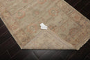 4’ x 6’  Muted Afghan Oushak Vegetable Dyes Hand Knotted Wool Area Rug Mint