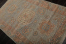 4’ x 6’ Muted Afghan Oushak Vegetable Dyes Hand Knotted Wool Area Rug Mint