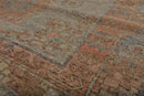 4’ x 6’ Muted Afghan Oushak Vegetable Dyes Hand Knotted Wool Area Rug Mint