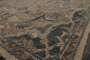 5'x8' Hand Tufted Hand Made 100% Wool Arts and Craft Traditional Oriental Area Rug Beige, Taupe Color