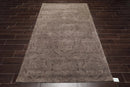 5' x 8' Handmade 100% Wool Patterned Transitional Oriental Area Rug Brown